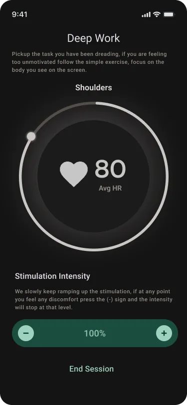 Sychedelic companion app screen